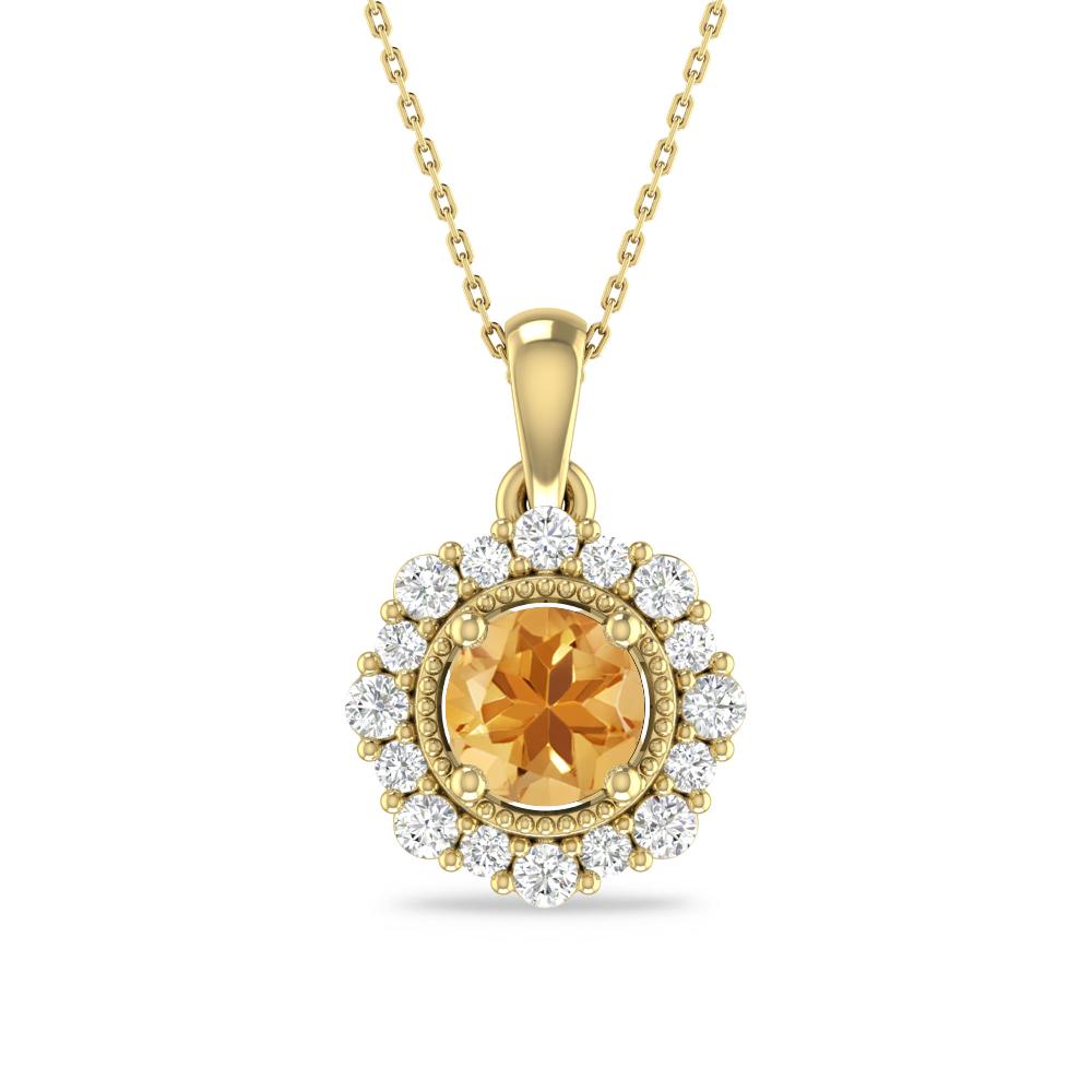 Yellow Gold - Citrine