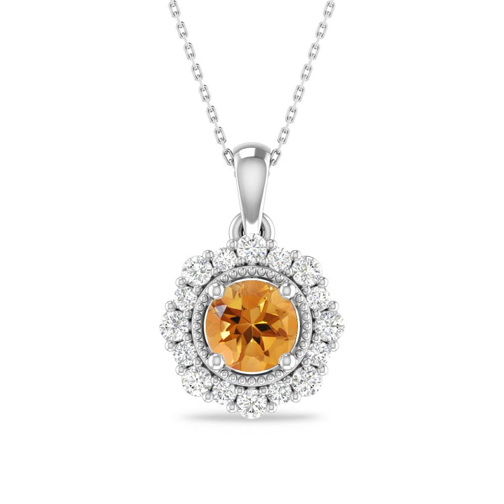 White Gold - Citrine
