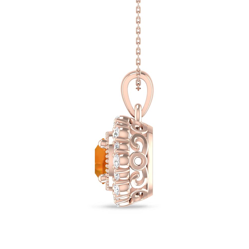 Rose Gold - Citrine