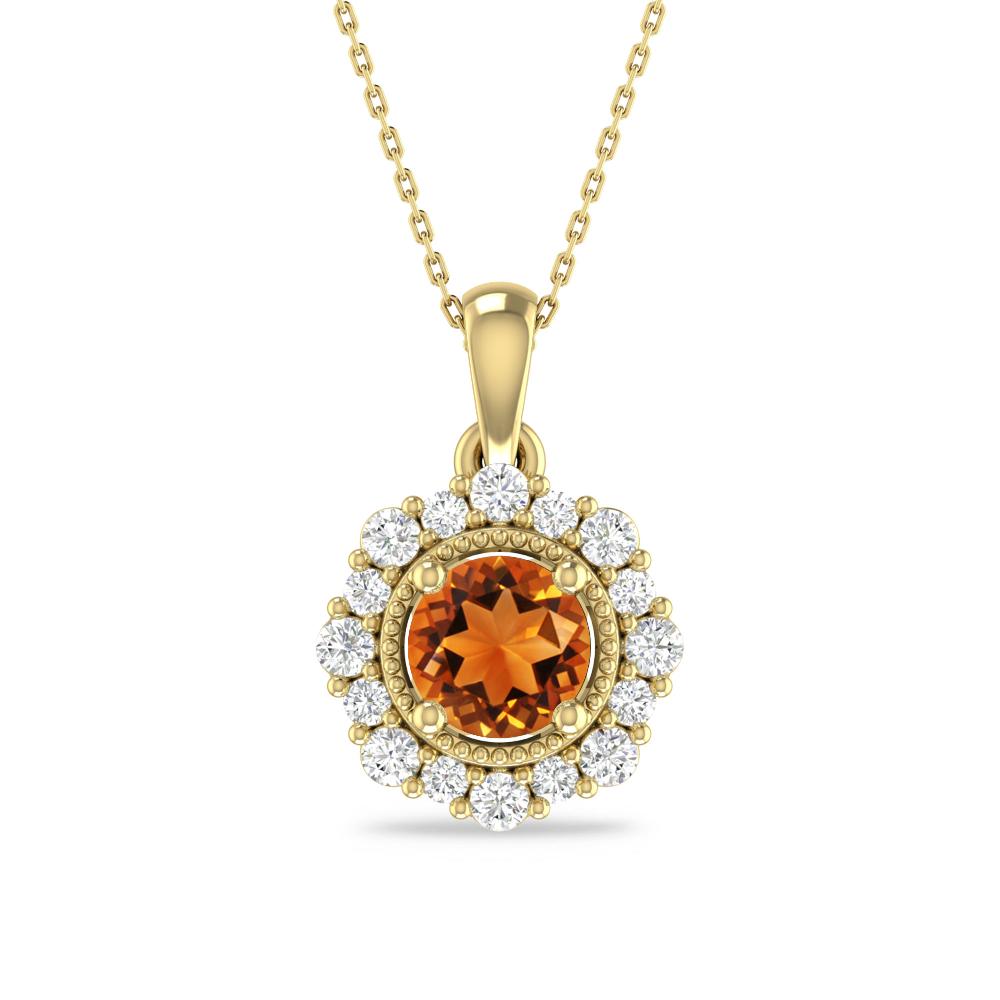 Yellow Gold - Citrine