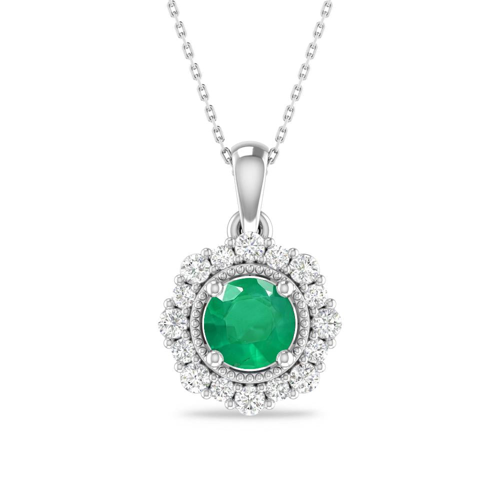 White Gold - Emerald