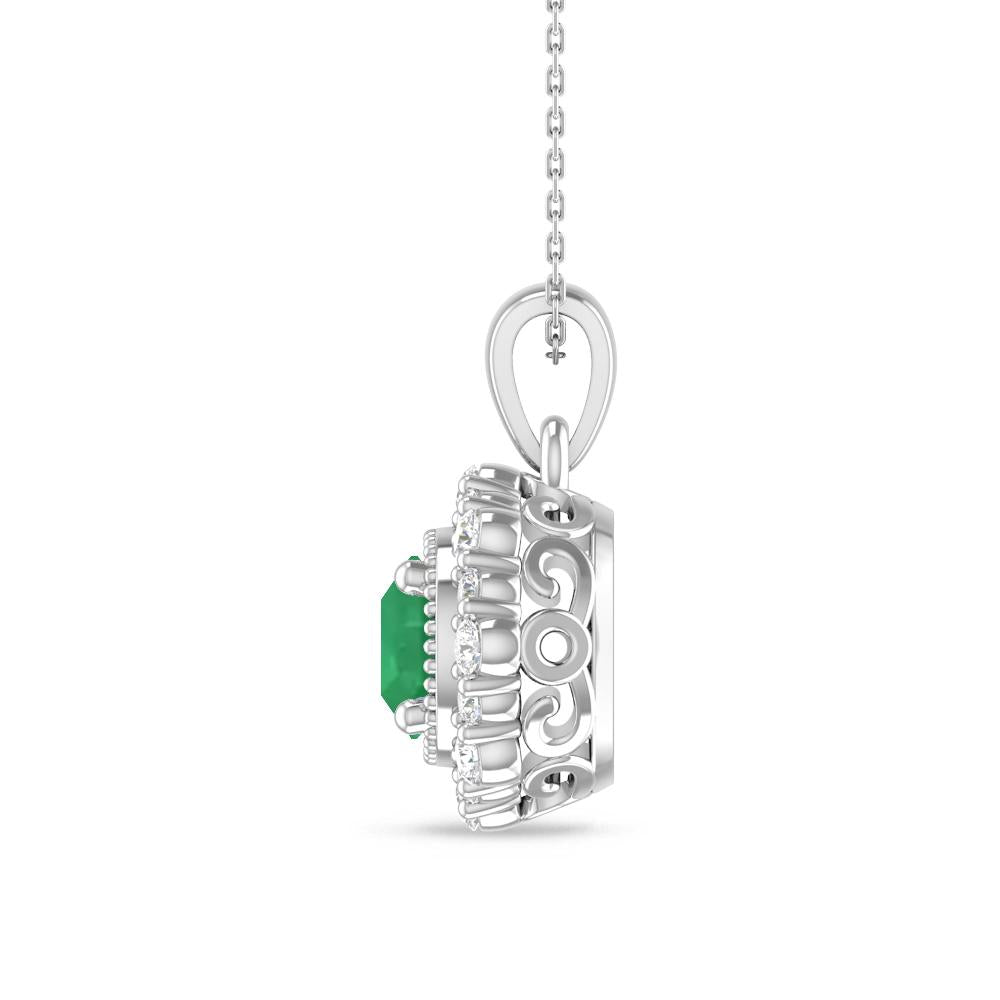 White Gold - Emerald