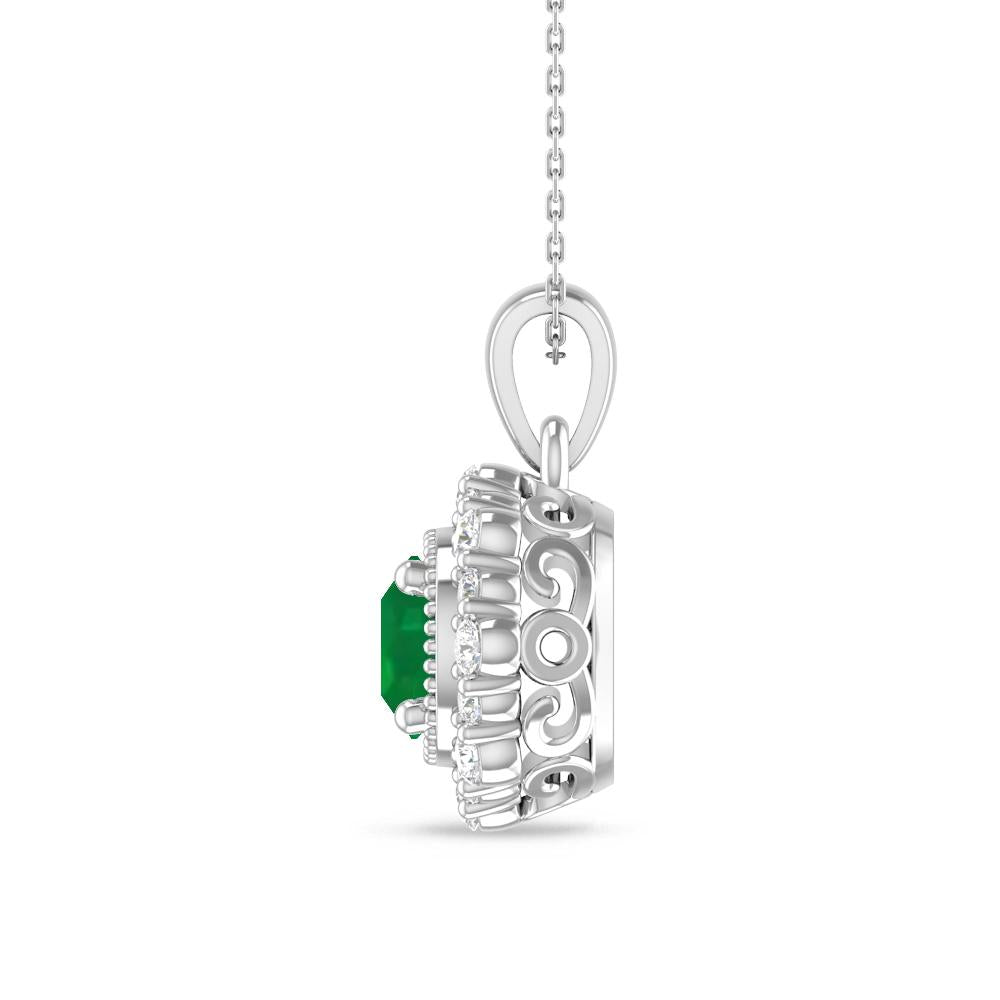 White Gold - Emerald