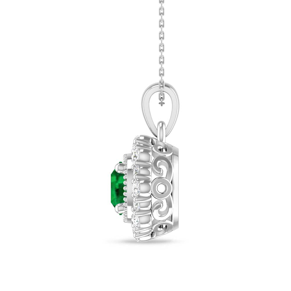 White Gold - Emerald