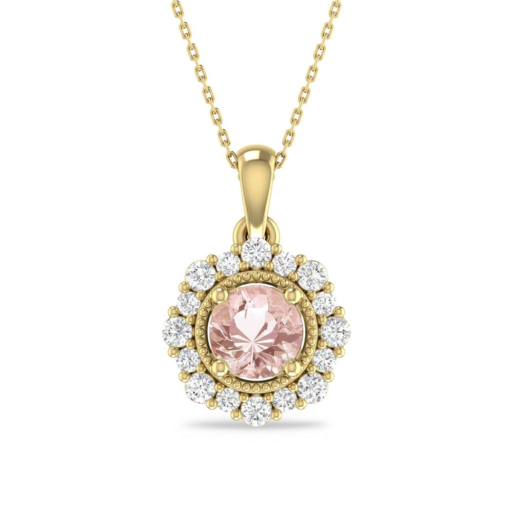 Yellow Gold - Morganite
