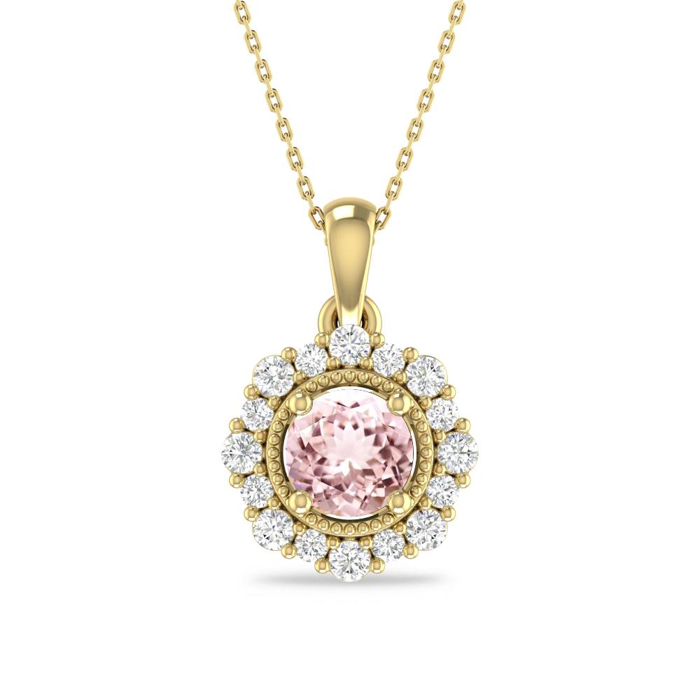 Yellow Gold - Morganite