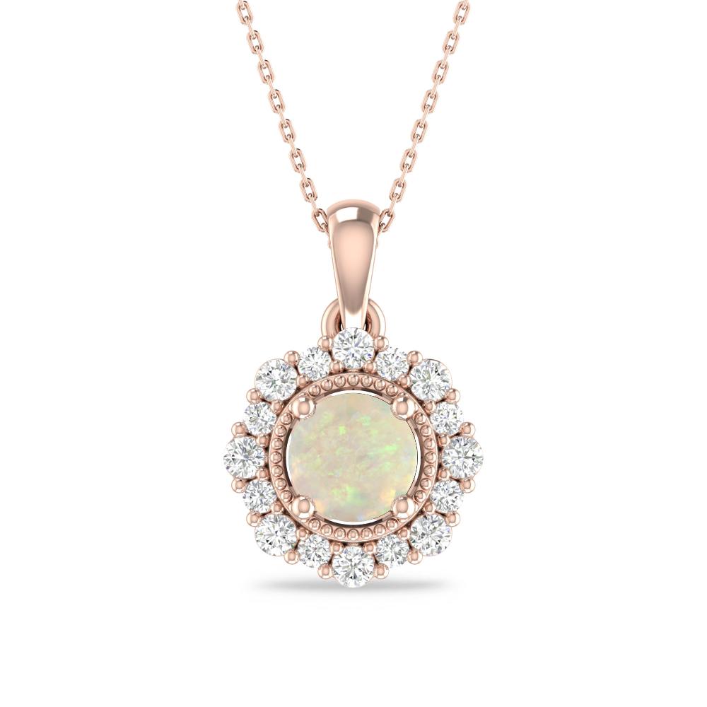 Rose Gold - Opal