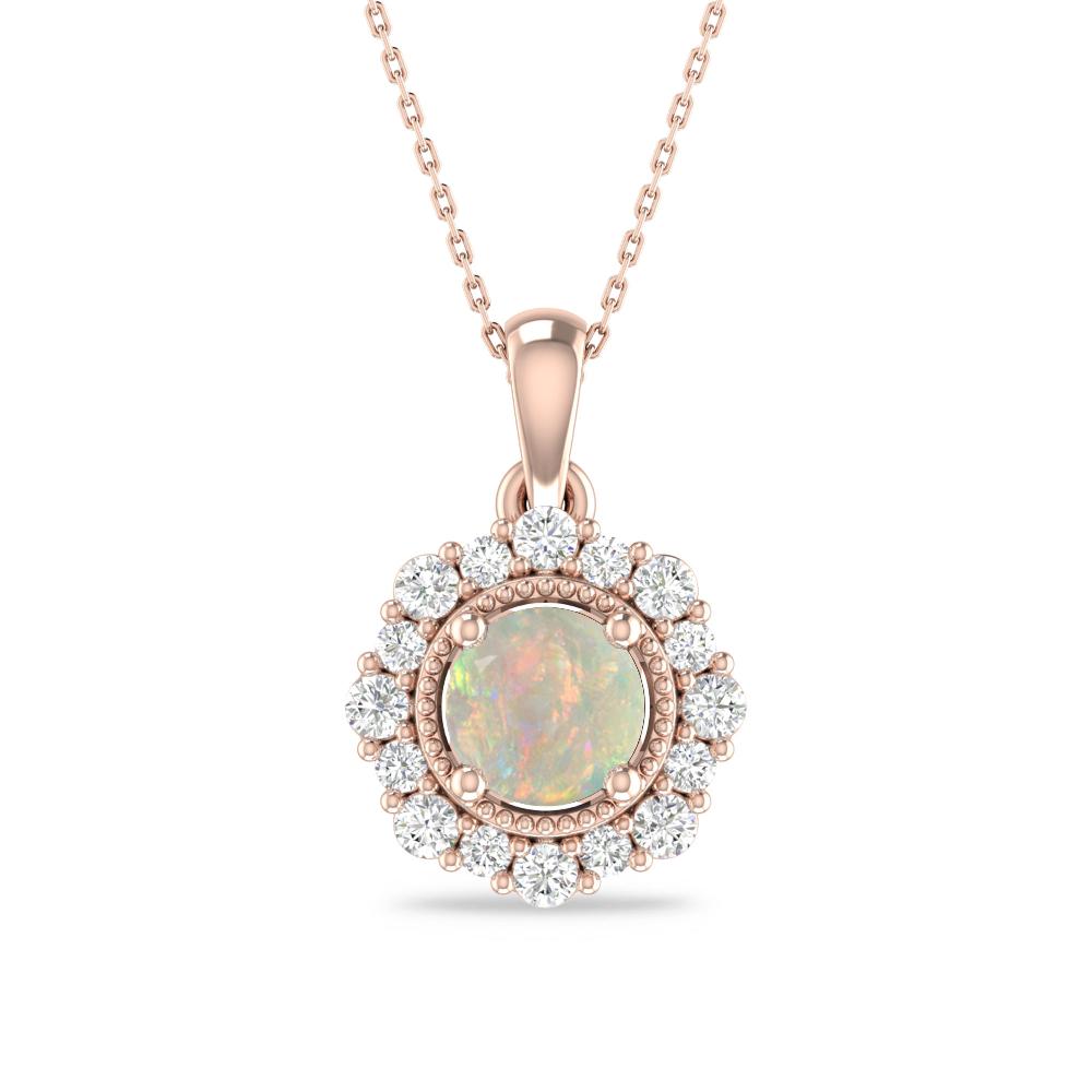 Rose Gold - Opal