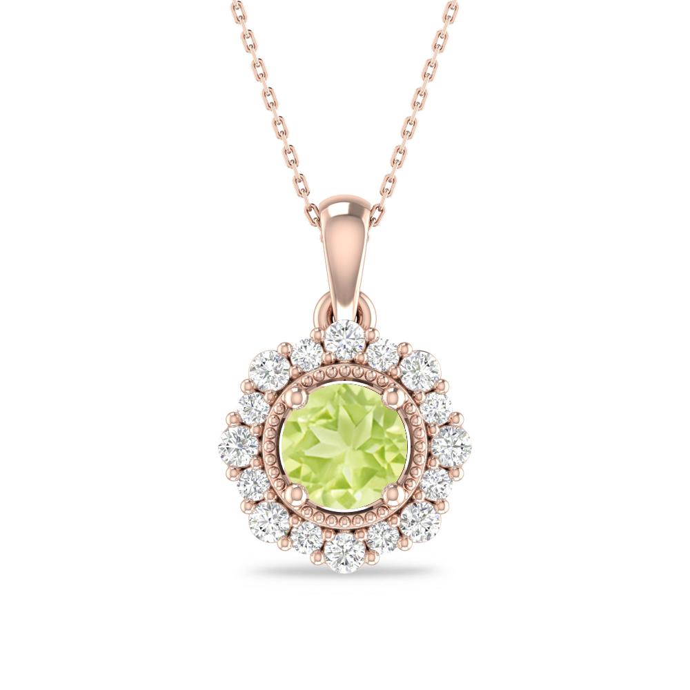 Rose Gold - Peridot