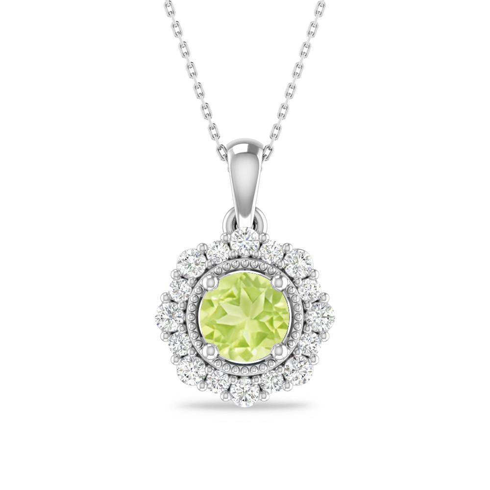 White Gold - Peridot