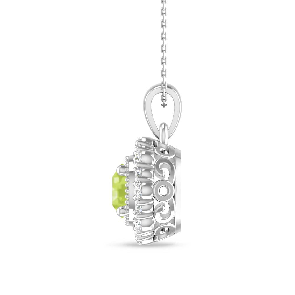 White Gold - Peridot