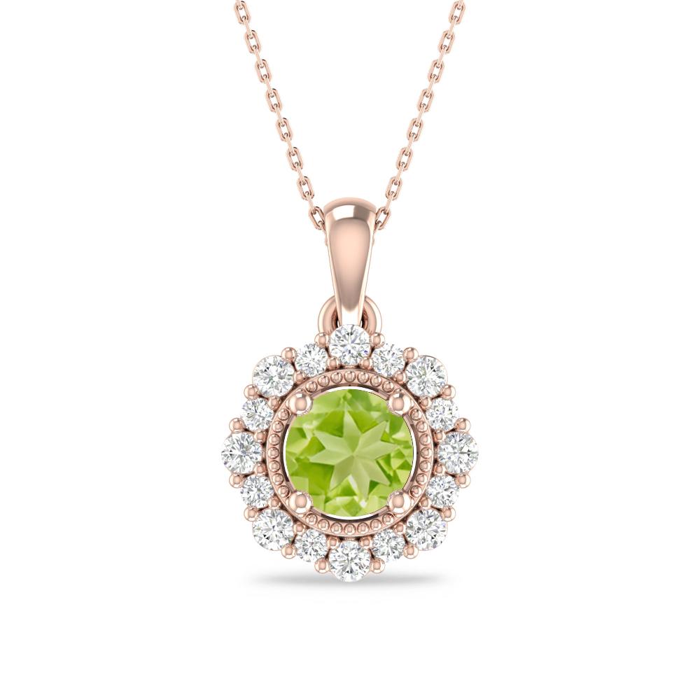 Rose Gold - Peridot