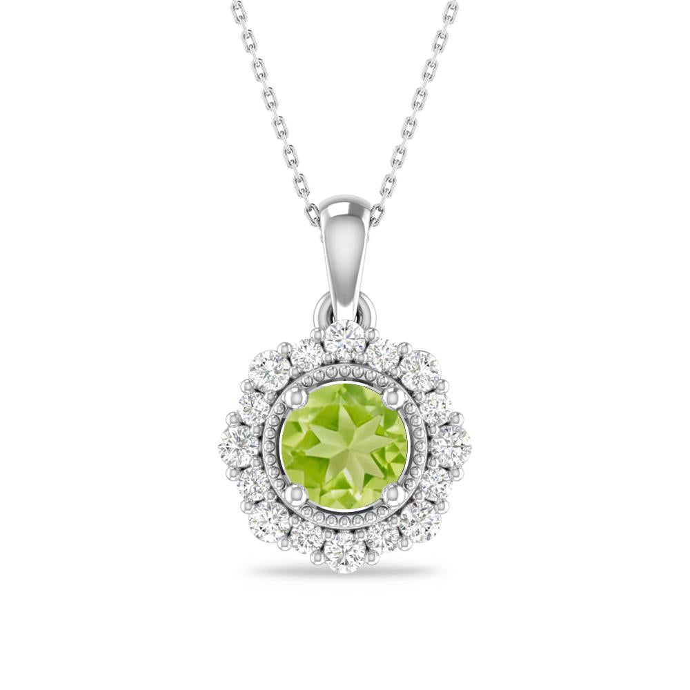 White Gold - Peridot