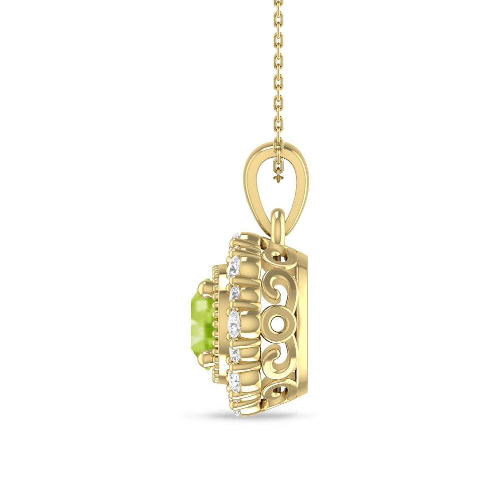 Yellow Gold - Peridot