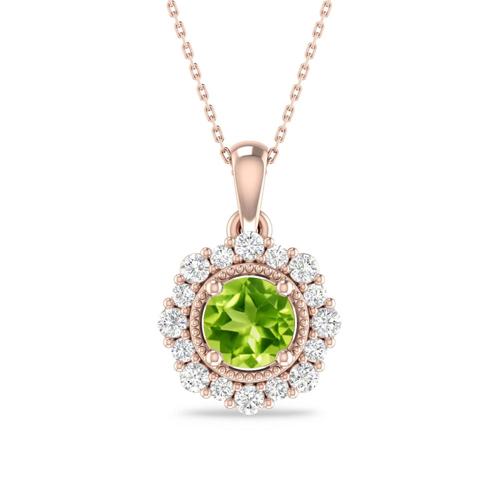 Rose Gold - Peridot