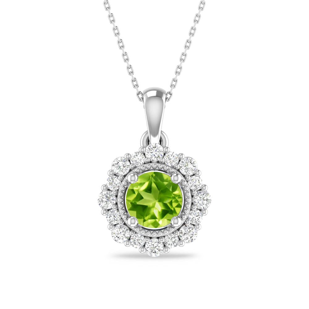 White Gold - Peridot