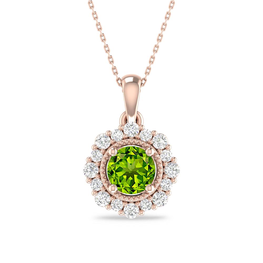 Rose Gold - Peridot