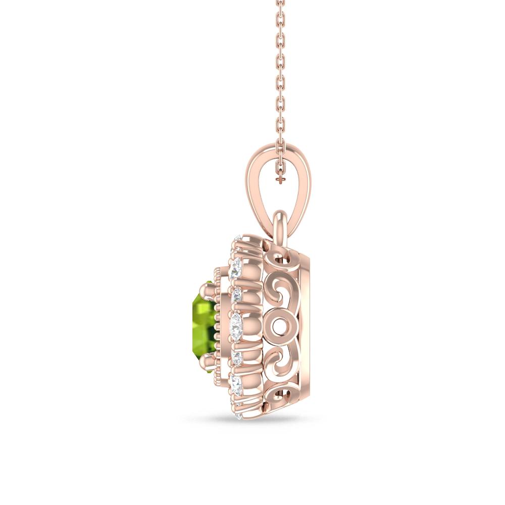 Rose Gold - Peridot