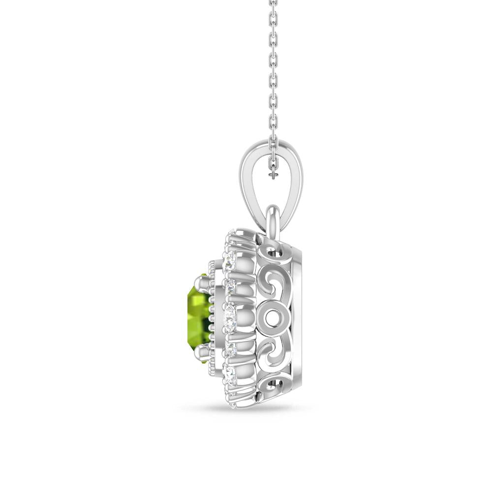 White Gold - Peridot