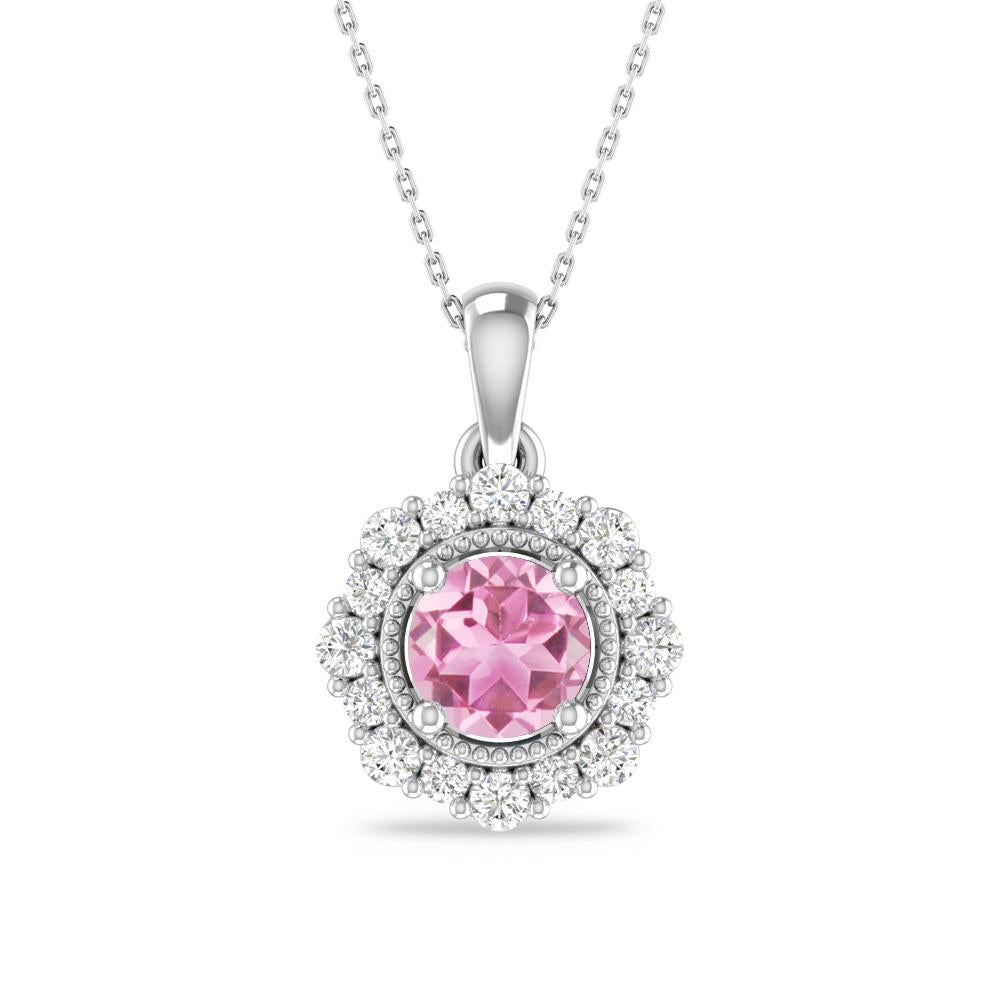 White Gold - Pink Tourmaline