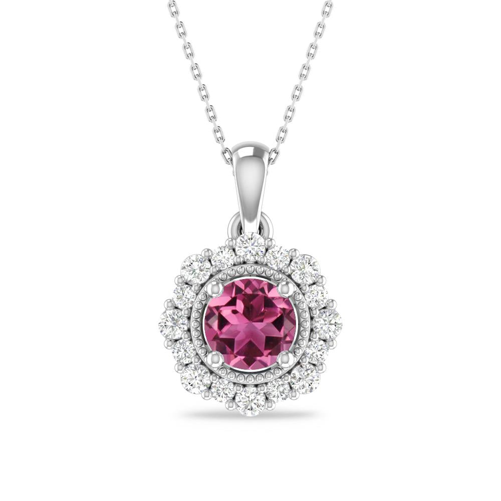 White Gold - Pink Tourmaline
