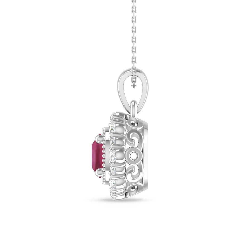 White Gold - Pink Tourmaline