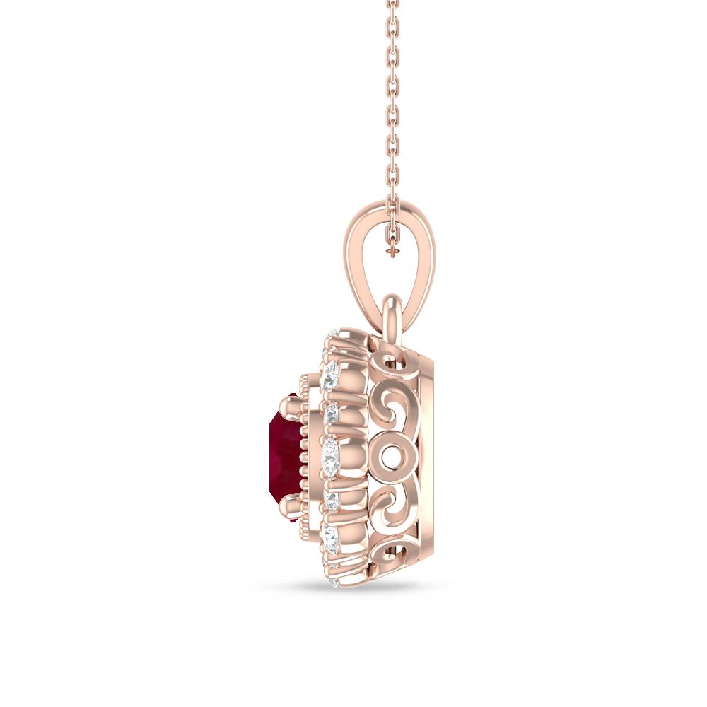 Rose Gold - Ruby