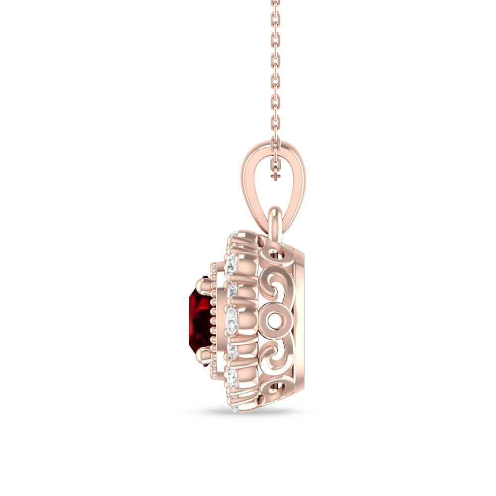 Rose Gold - Ruby