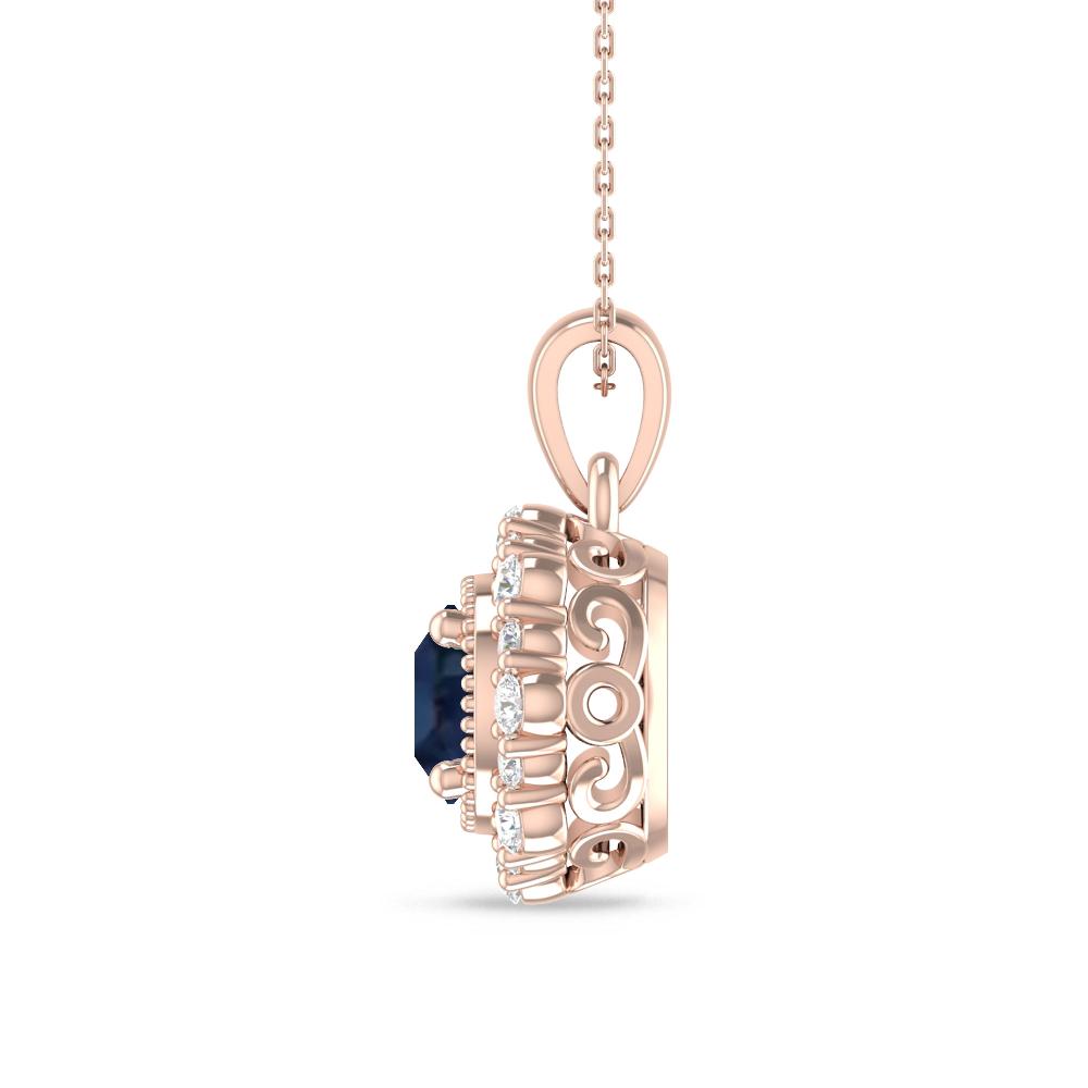 Rose Gold - Sapphire