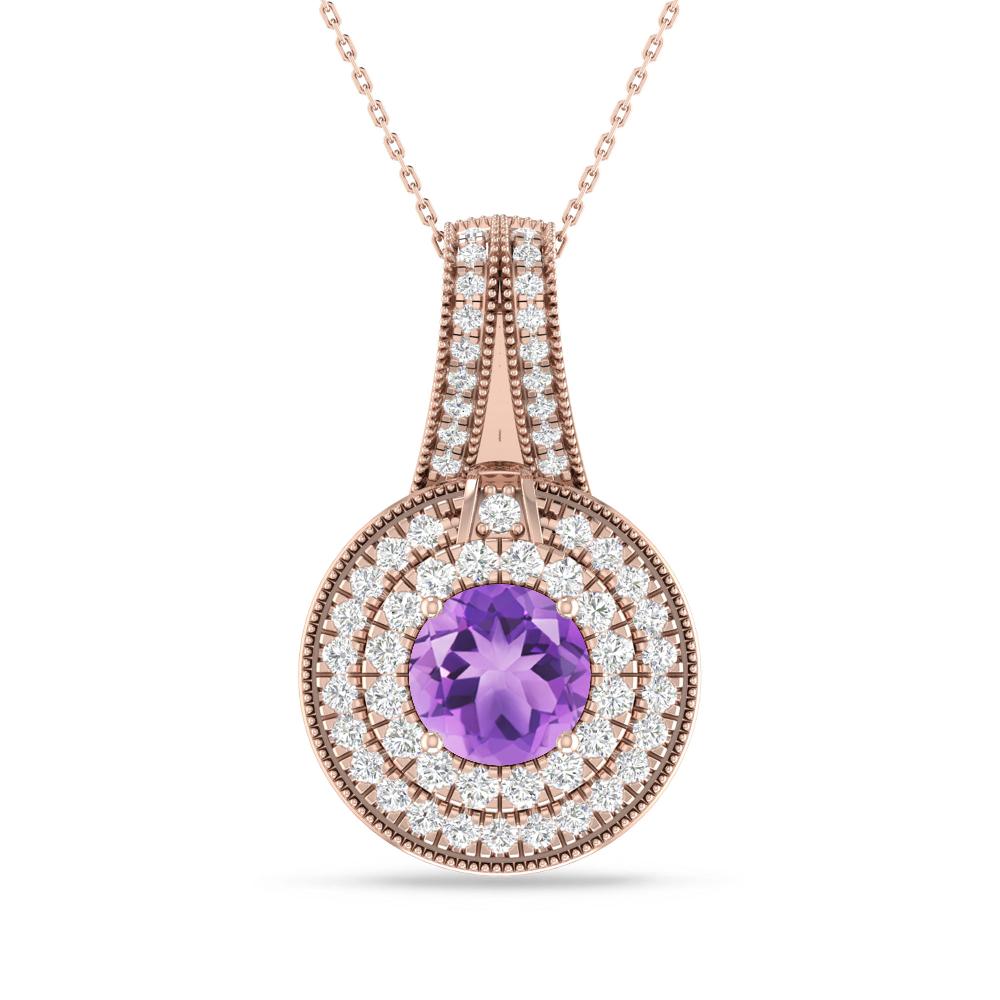 Rose Gold - Amethyst