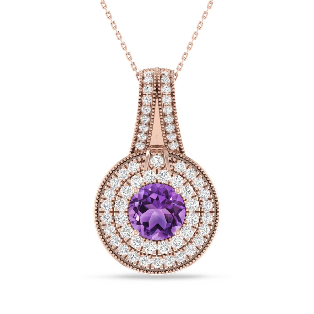 Rose Gold - Amethyst
