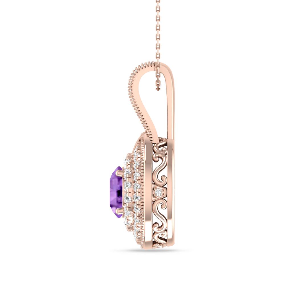 Rose Gold - Amethyst