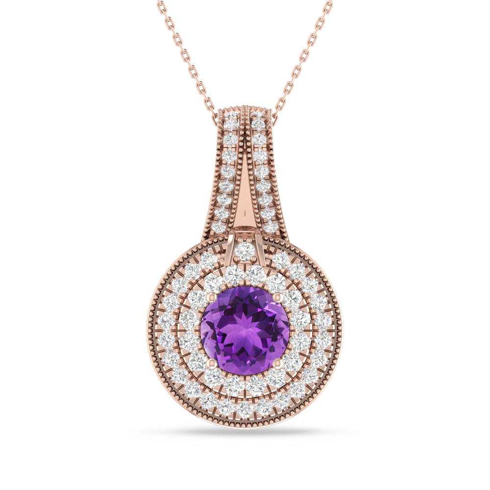 Rose Gold - Amethyst