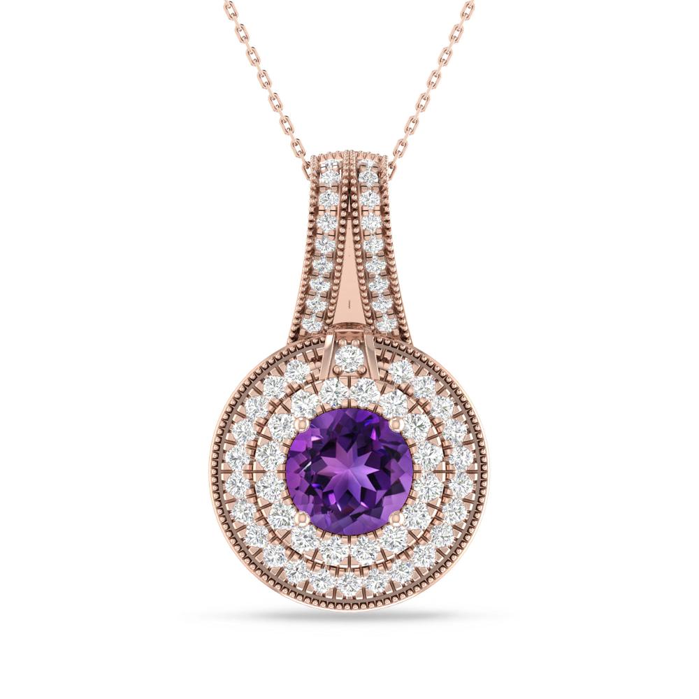 Rose Gold - Amethyst