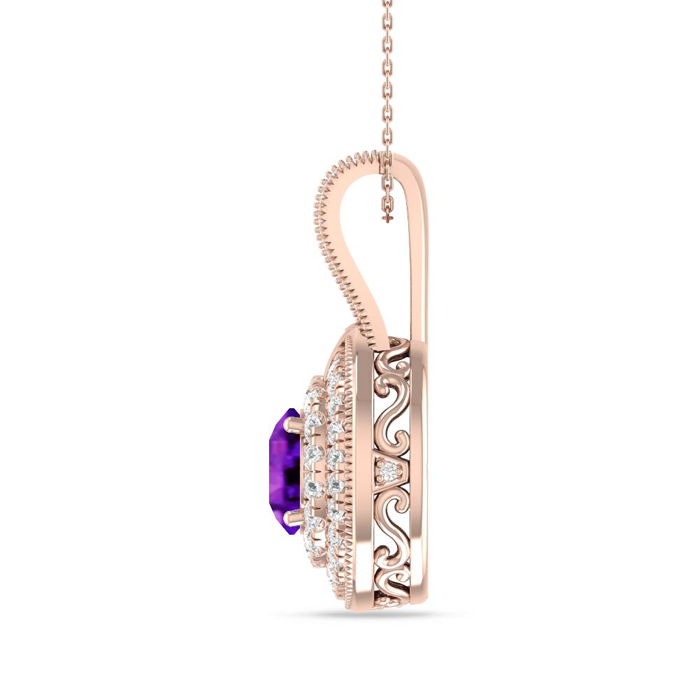 Rose Gold - Amethyst