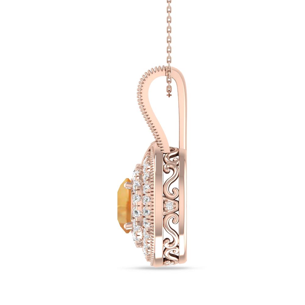 Rose Gold - Citrine