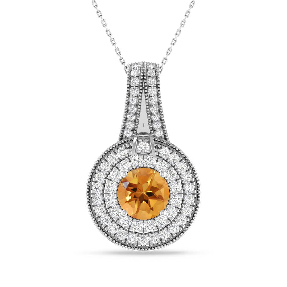 White Gold - Citrine