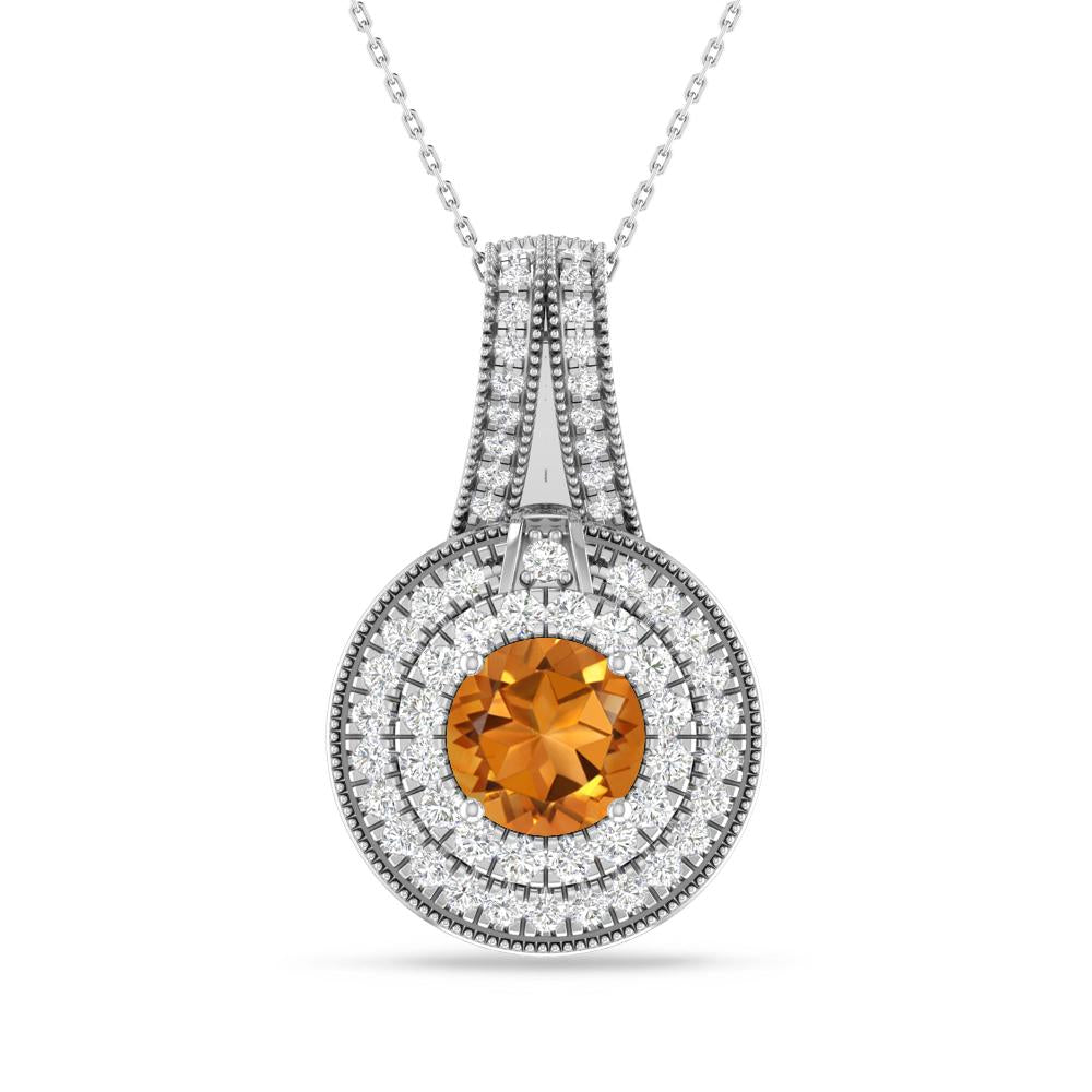 White Gold - Citrine