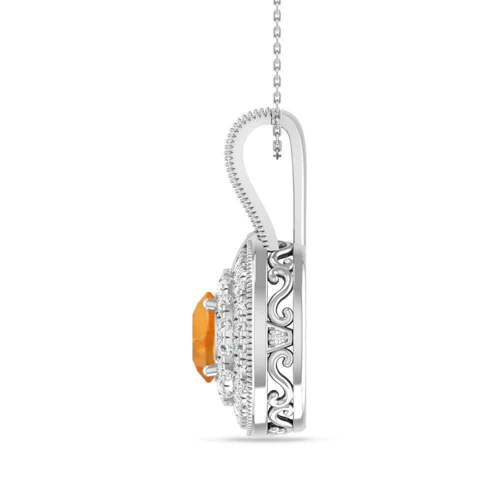 White Gold - Citrine
