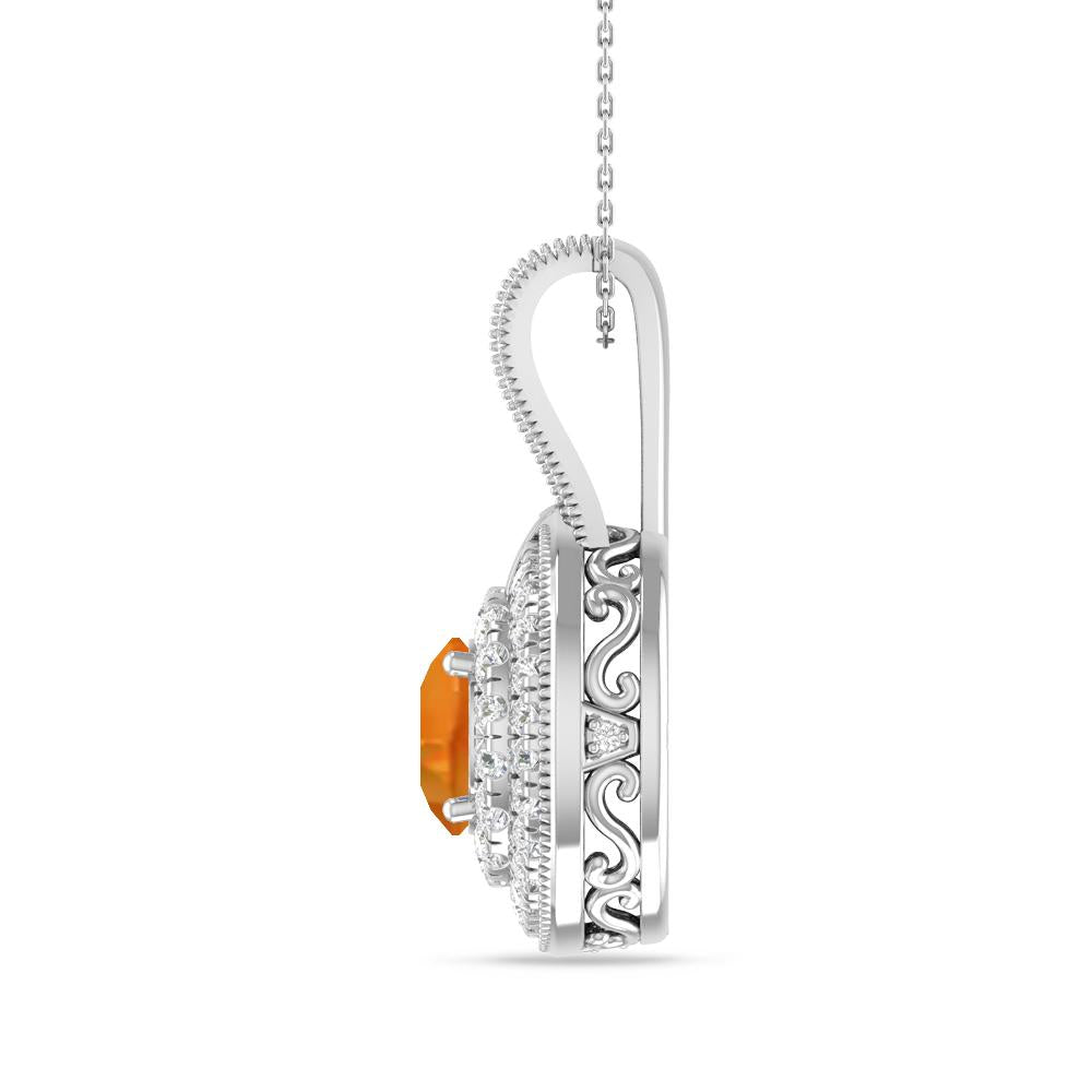 White Gold - Citrine