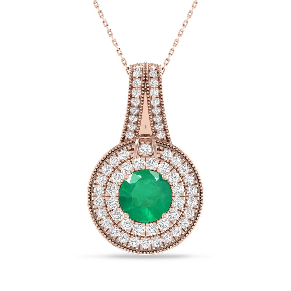 Rose Gold - Emerald