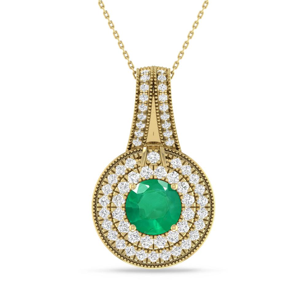 Yellow Gold - Emerald