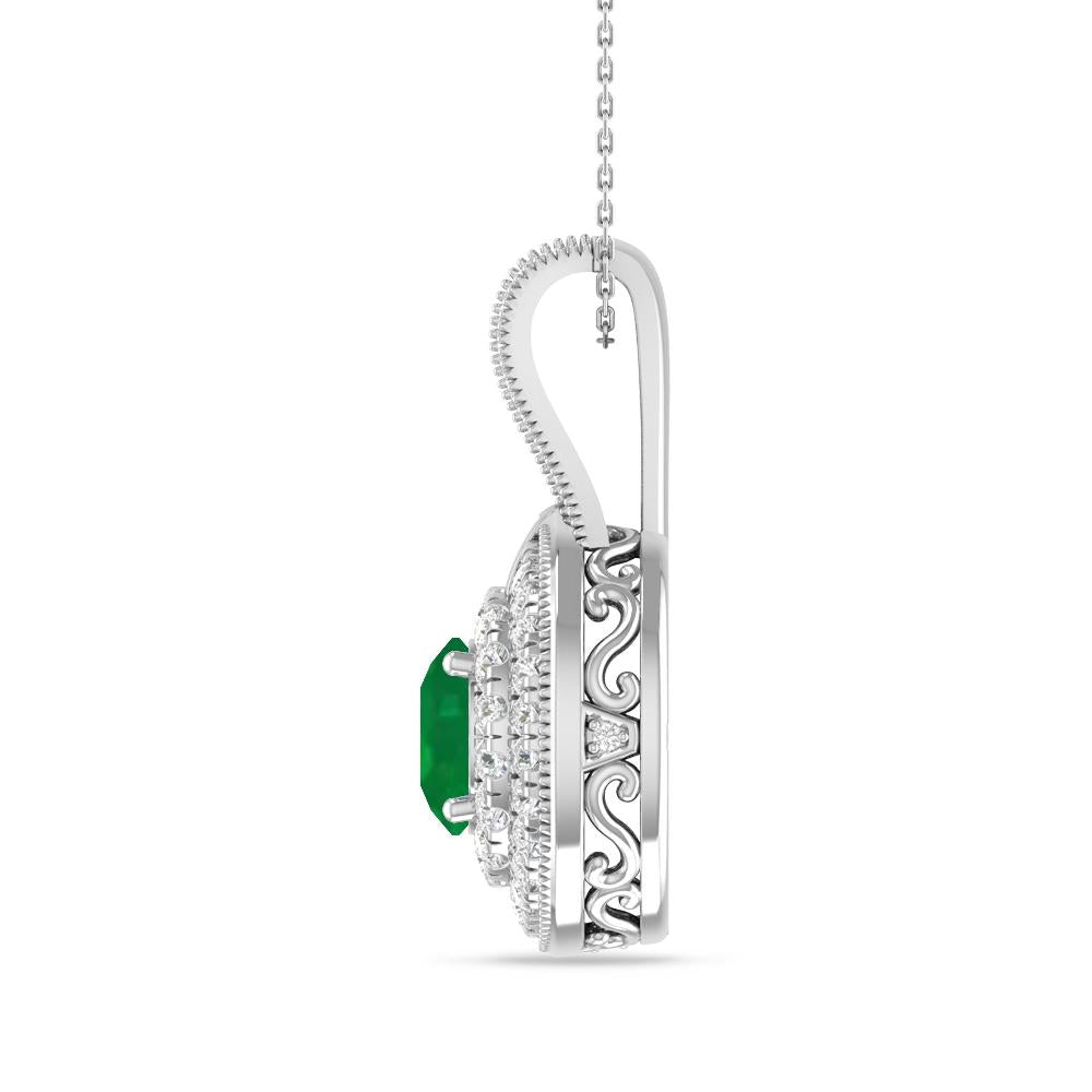 White Gold - Emerald