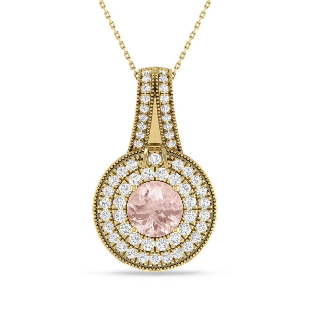 Yellow Gold - Morganite