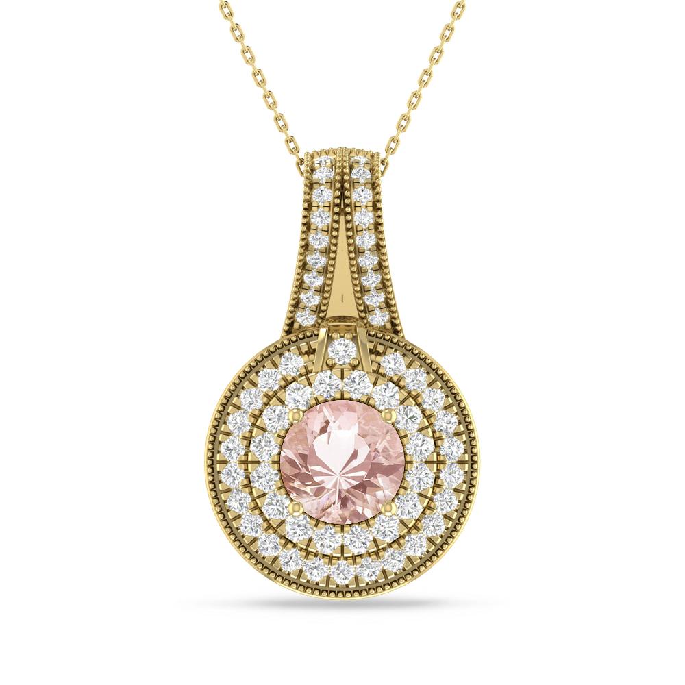 Yellow Gold - Morganite