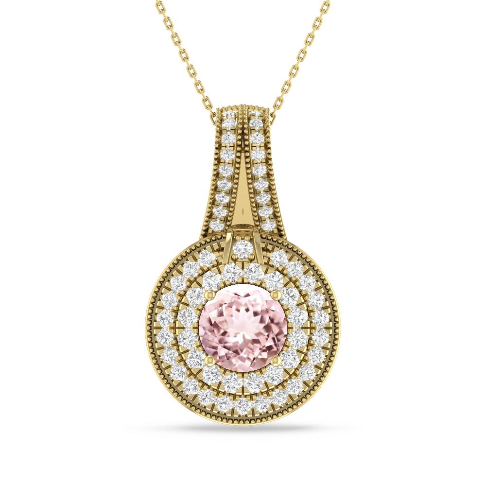 Yellow Gold - Morganite