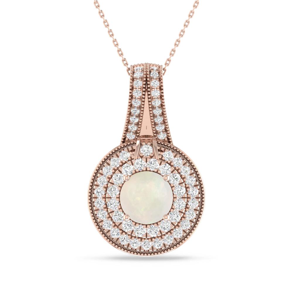 Rose Gold - Opal