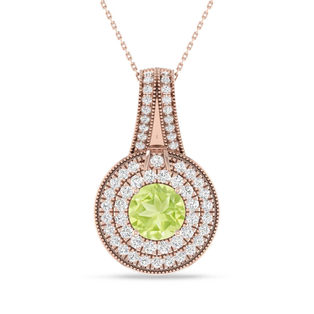 Rose Gold - Peridot