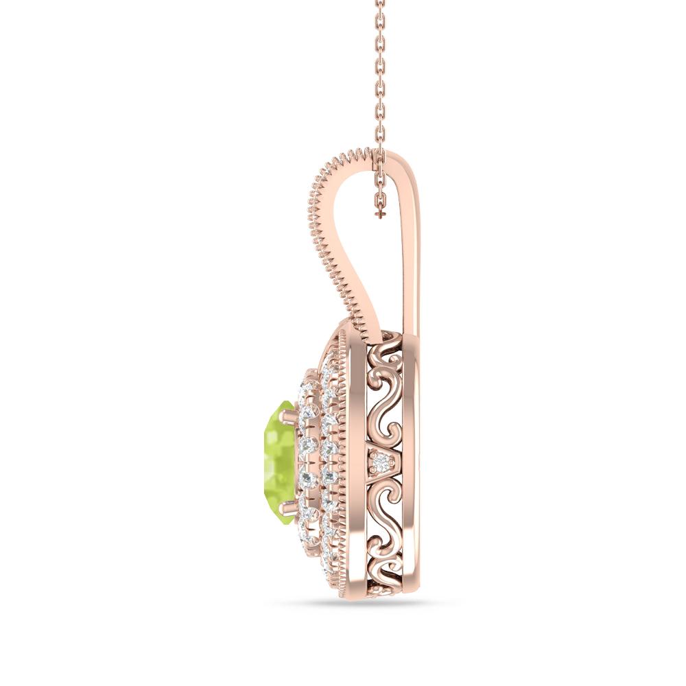 Rose Gold - Peridot