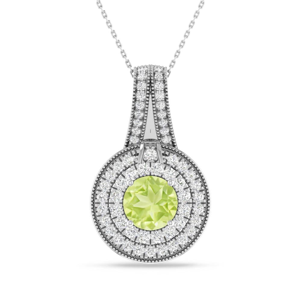 White Gold - Peridot